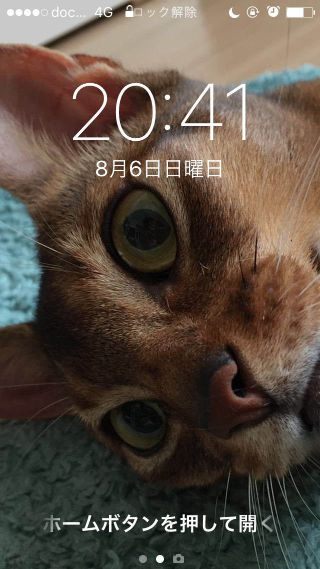 スマホロック画面見せ合うトピ