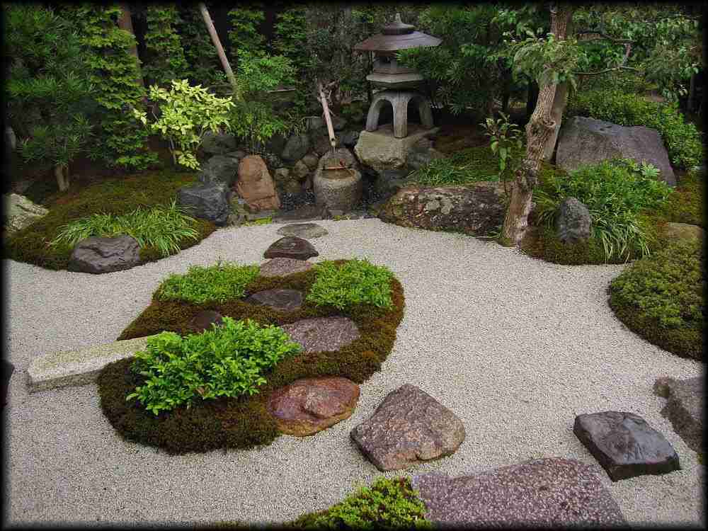 日本庭園に癒されるトピ