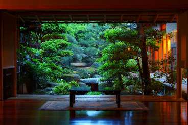 日本庭園に癒されるトピ