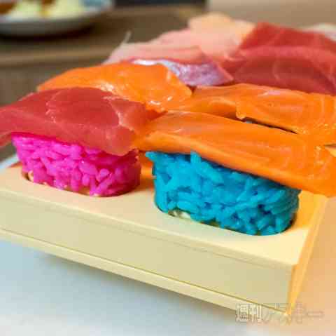 回転寿司で流れてきたら驚く物・流してみたい物