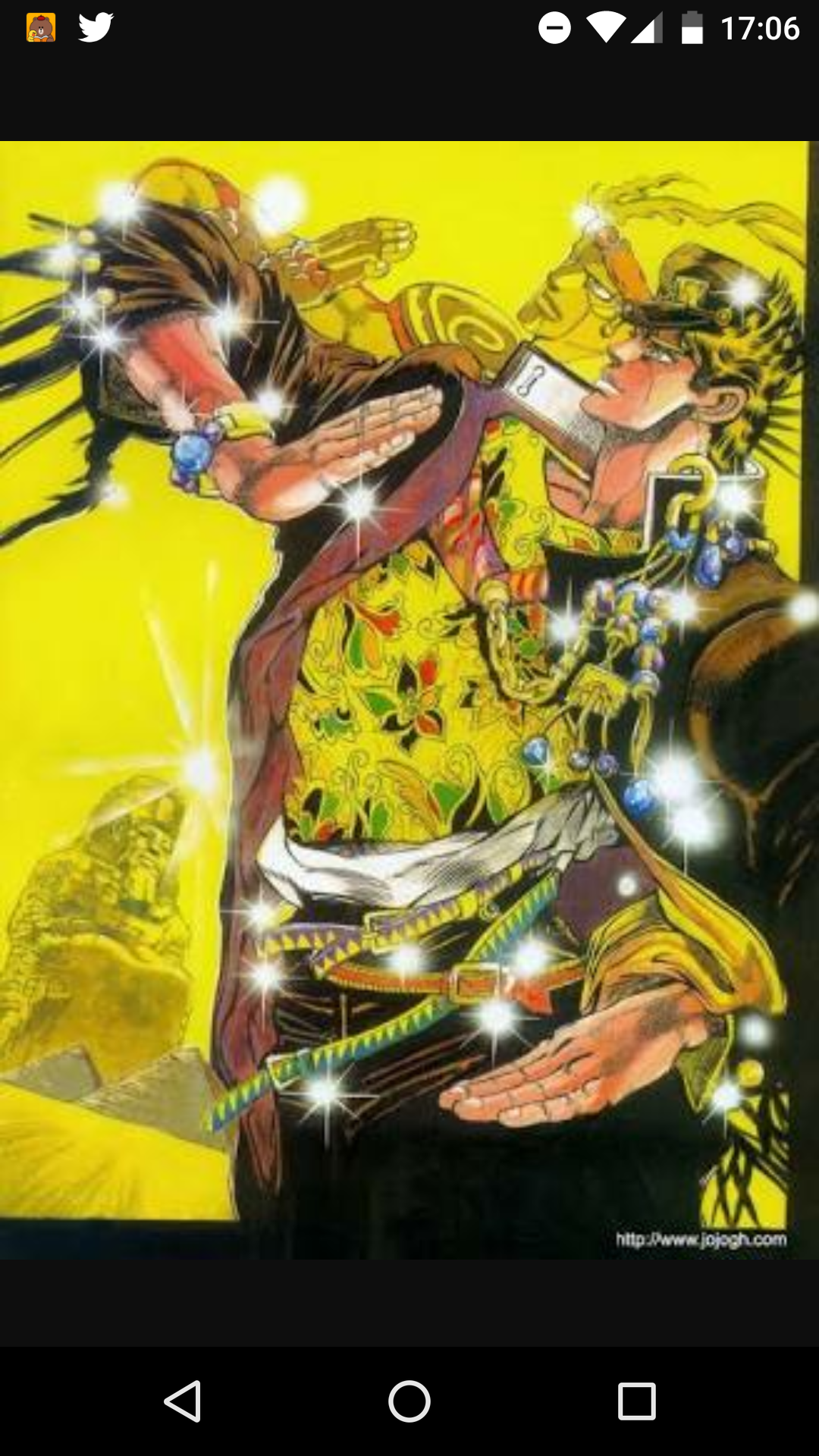 漫画の好きなカラー、扉絵