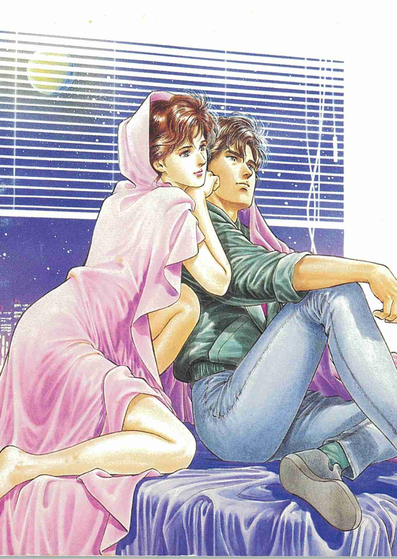 漫画の好きなカラー、扉絵