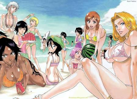 漫画の好きなカラー、扉絵