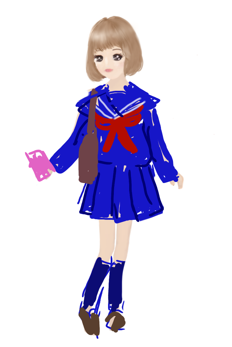 【お絵かき】ガルちゃん人形で遊ぼう!