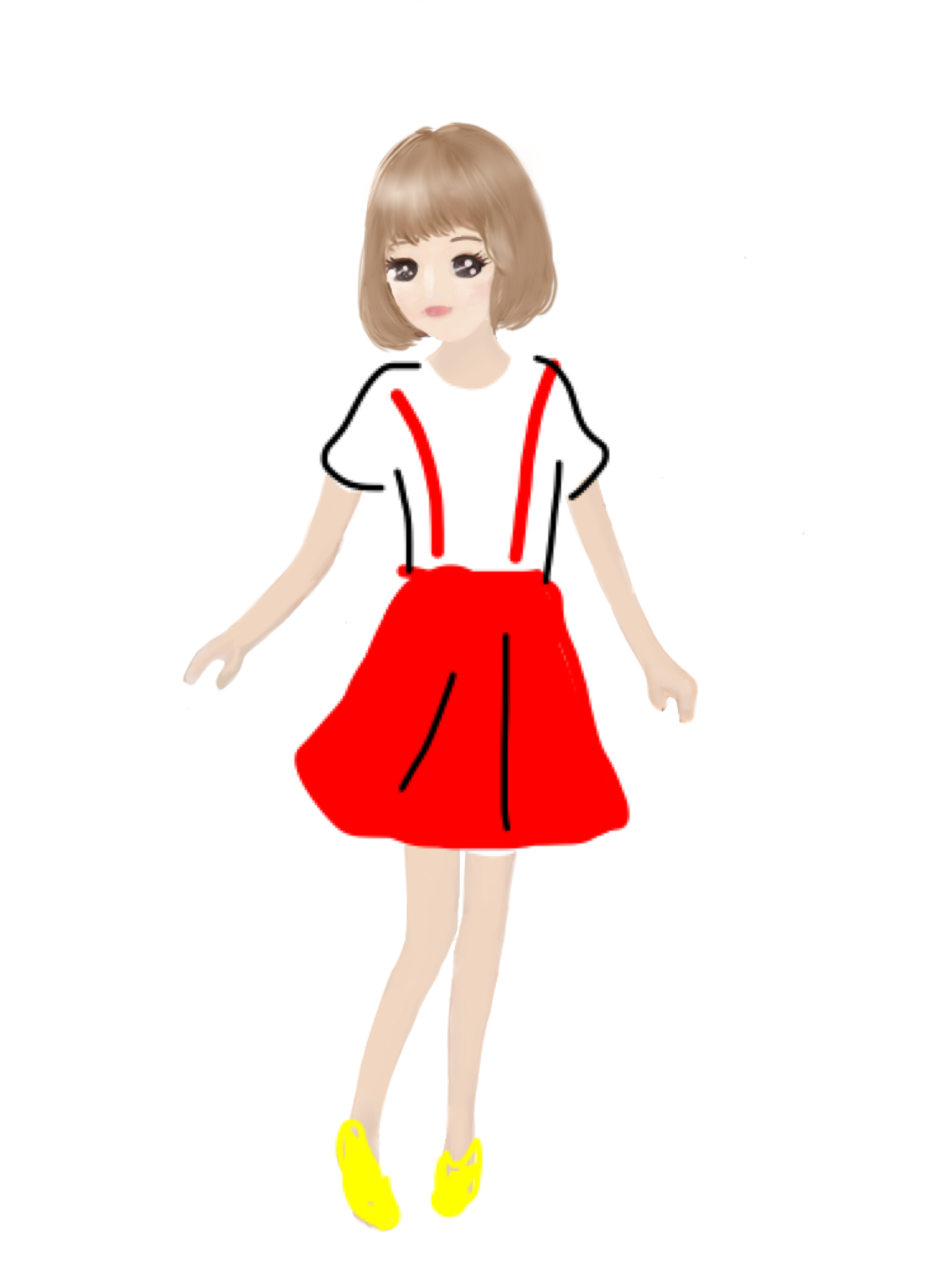 【お絵かき】ガルちゃん人形で遊ぼう!