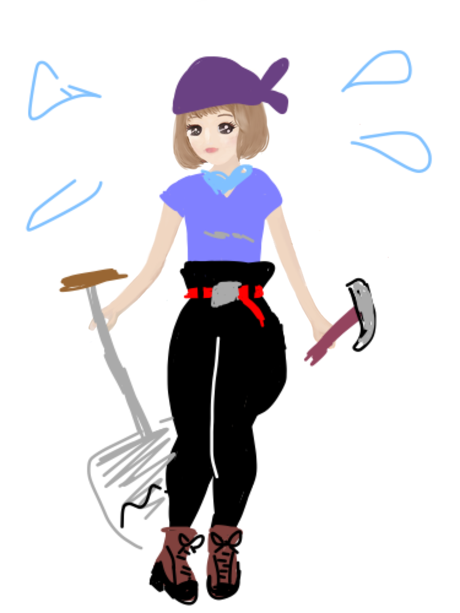 【お絵かき】ガルちゃん人形で遊ぼう!