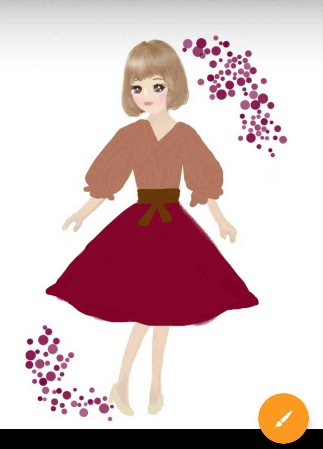 【お絵かき】ガルちゃん人形で遊ぼう!