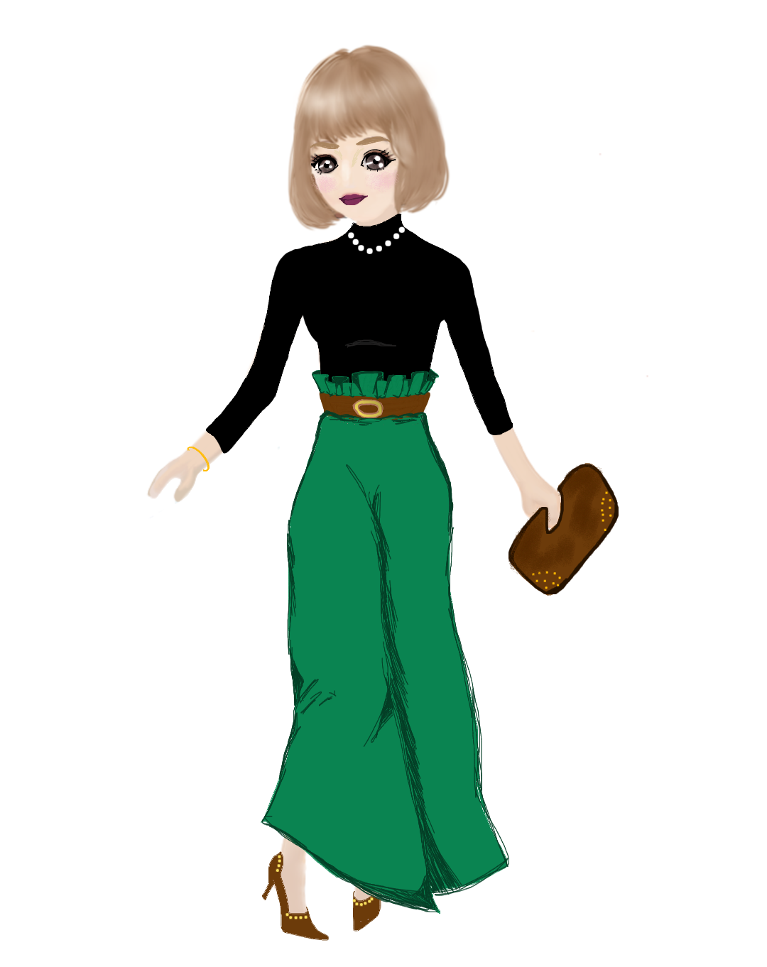 【お絵かき】ガルちゃん人形で遊ぼう!