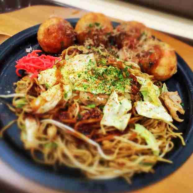 焼きそばの時の献立!