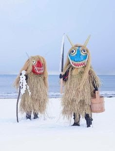 【苦手な方、閲覧注意】世界のお面、仮面、マスク【画像】