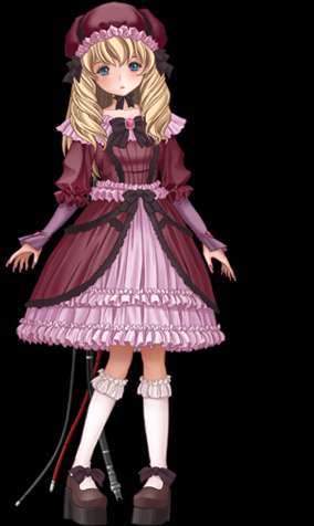 ゴスロリ服のキャラクター画像ください！！