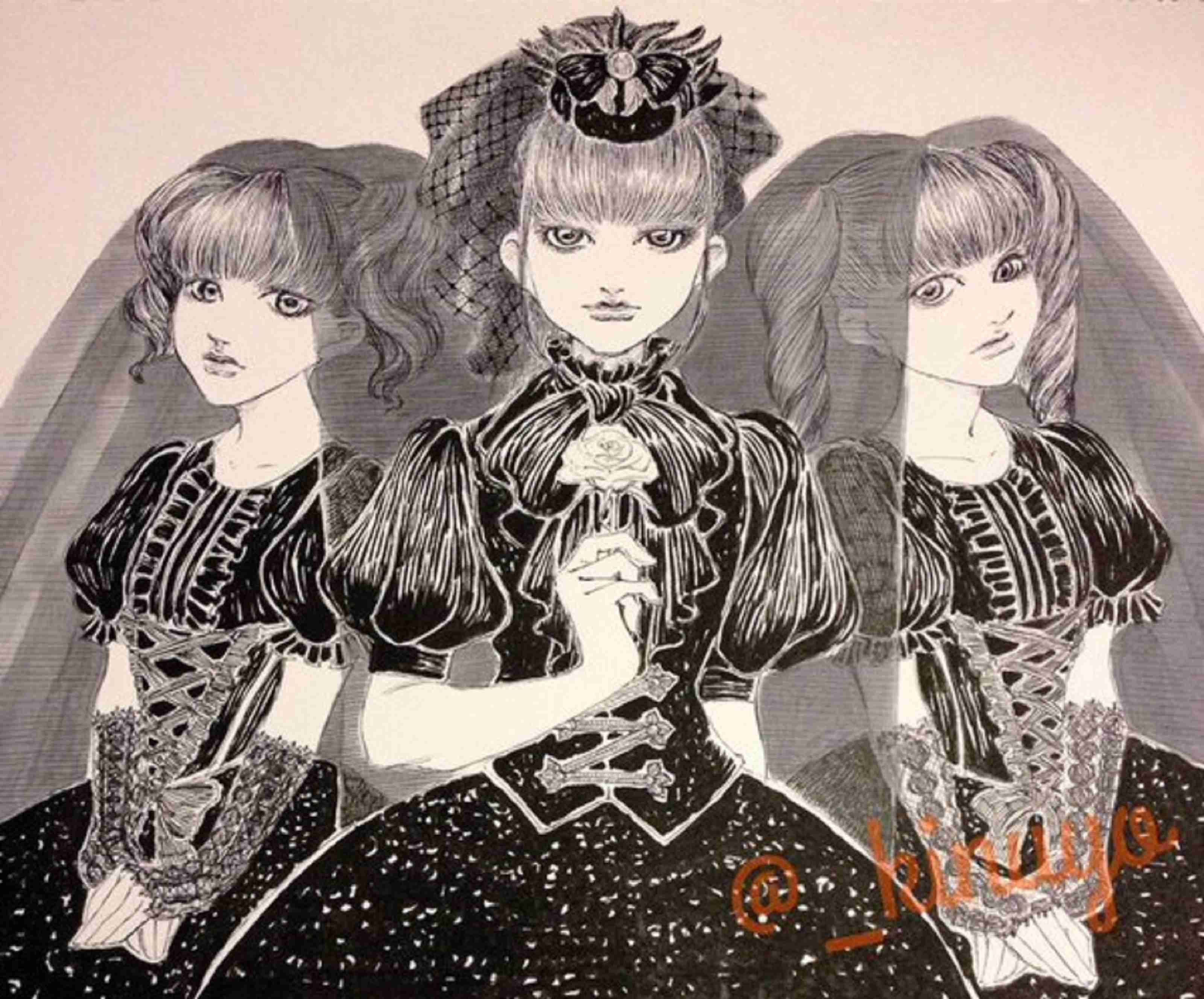 ゴスロリ服のキャラクター画像ください！！
