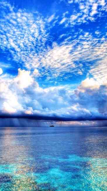 美しい海の写真を貼って癒されよう