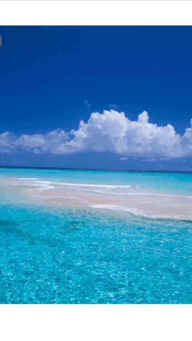 美しい海の写真を貼って癒されよう