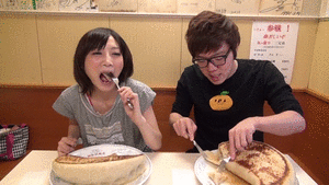 一番美味しそうなgif画像を貼った人が優勝