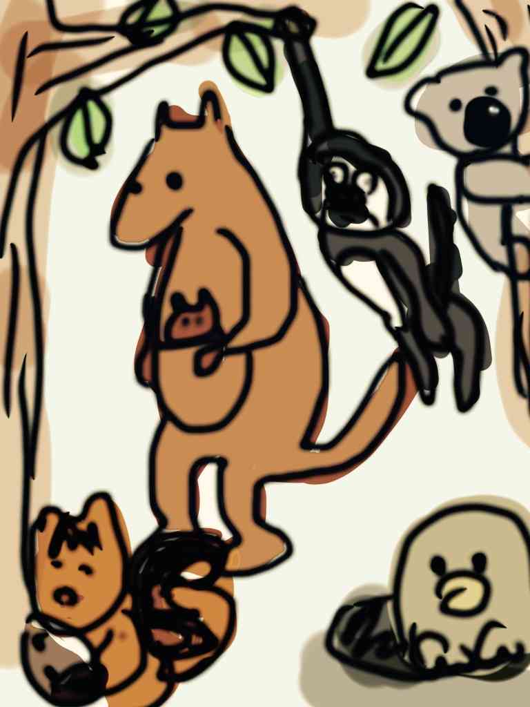 【お絵かきトピ】想像だけで動物を描こう！