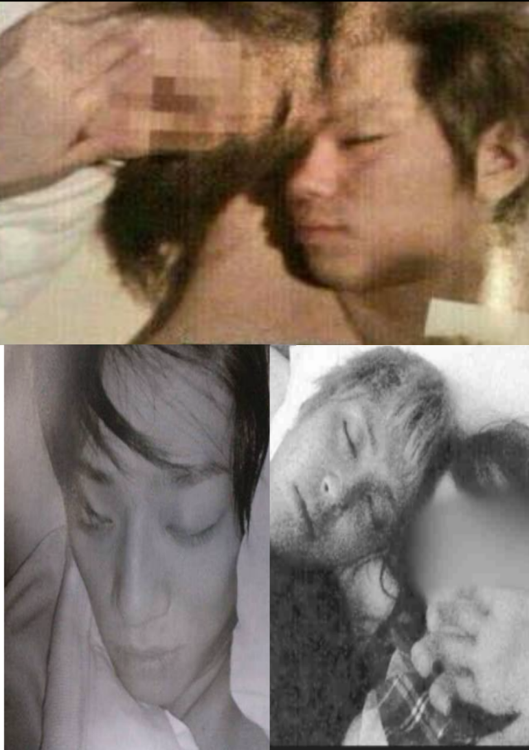 芸能人の若気の至りっぽい画像