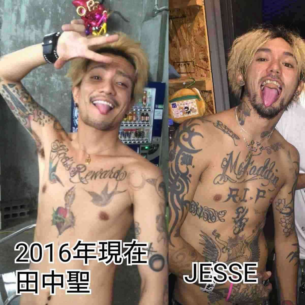 芸能人の若気の至りっぽい画像