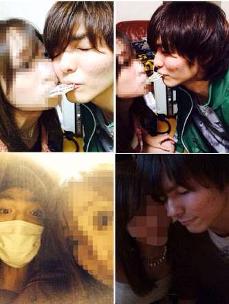 芸能人の若気の至りっぽい画像