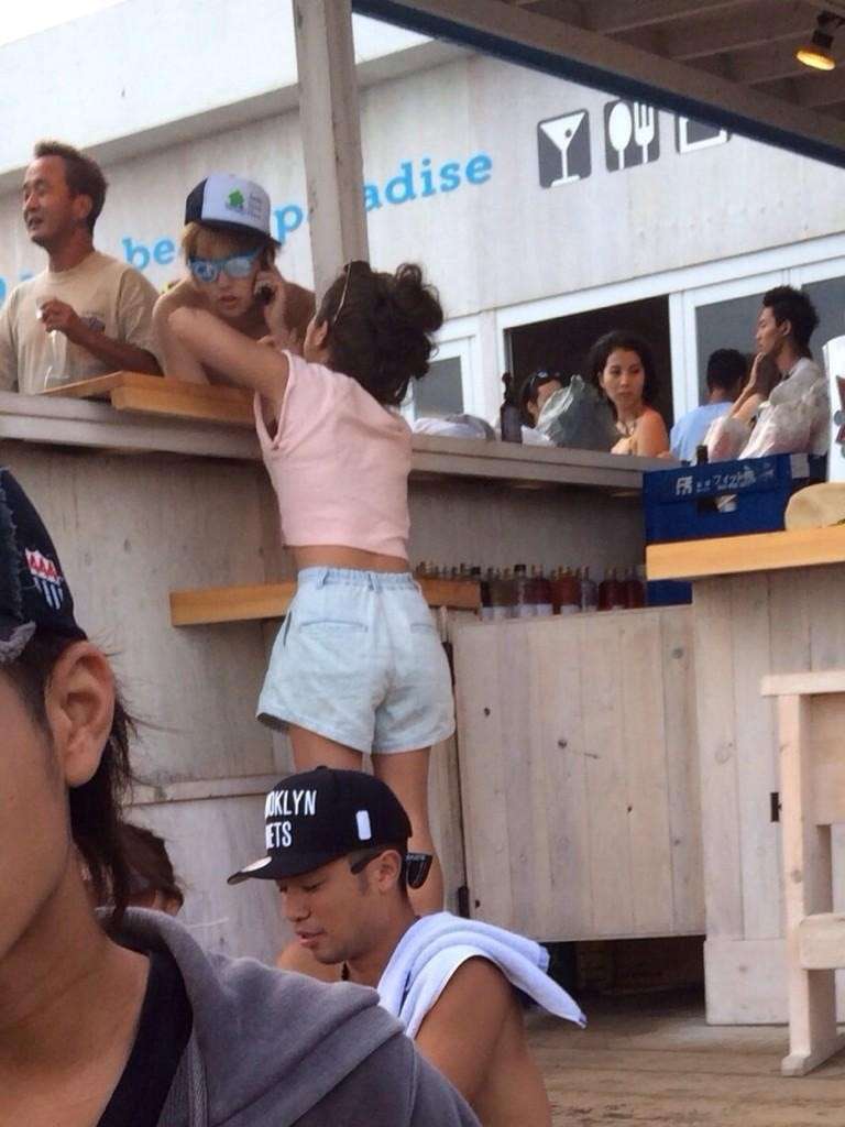 芸能人の若気の至りっぽい画像