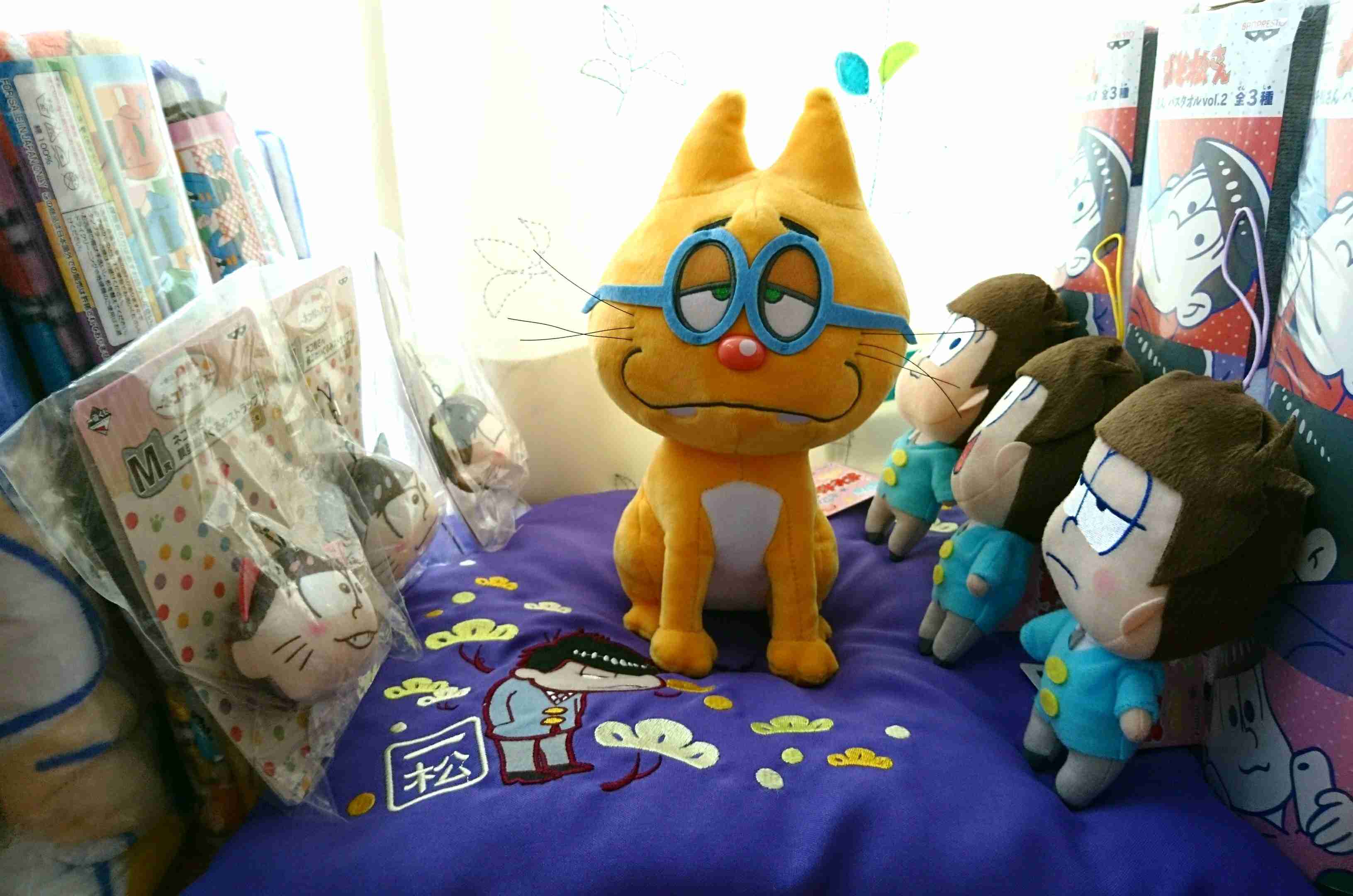 家にあるぬいぐるみの画像を貼るトピ