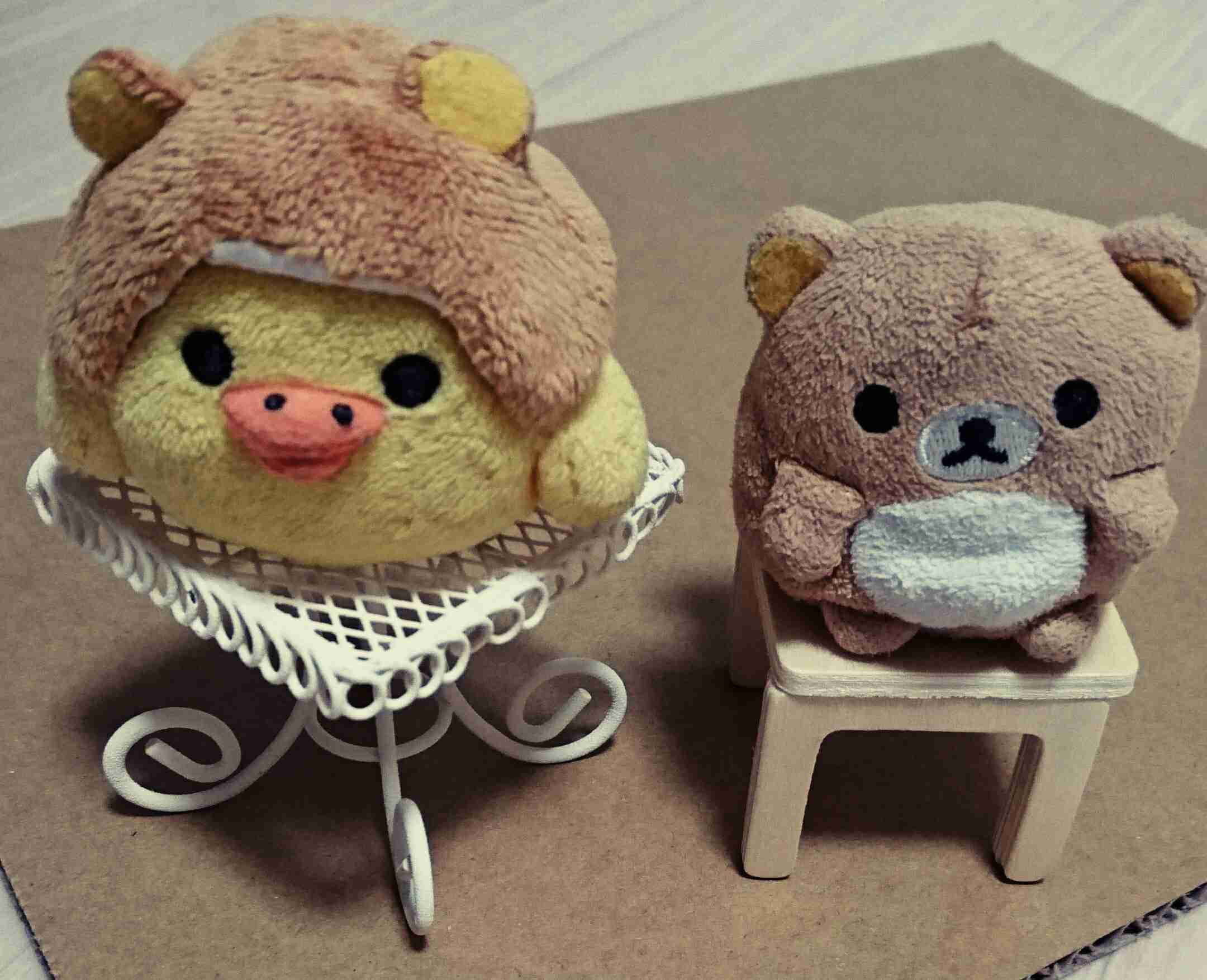 家にあるぬいぐるみの画像を貼るトピ
