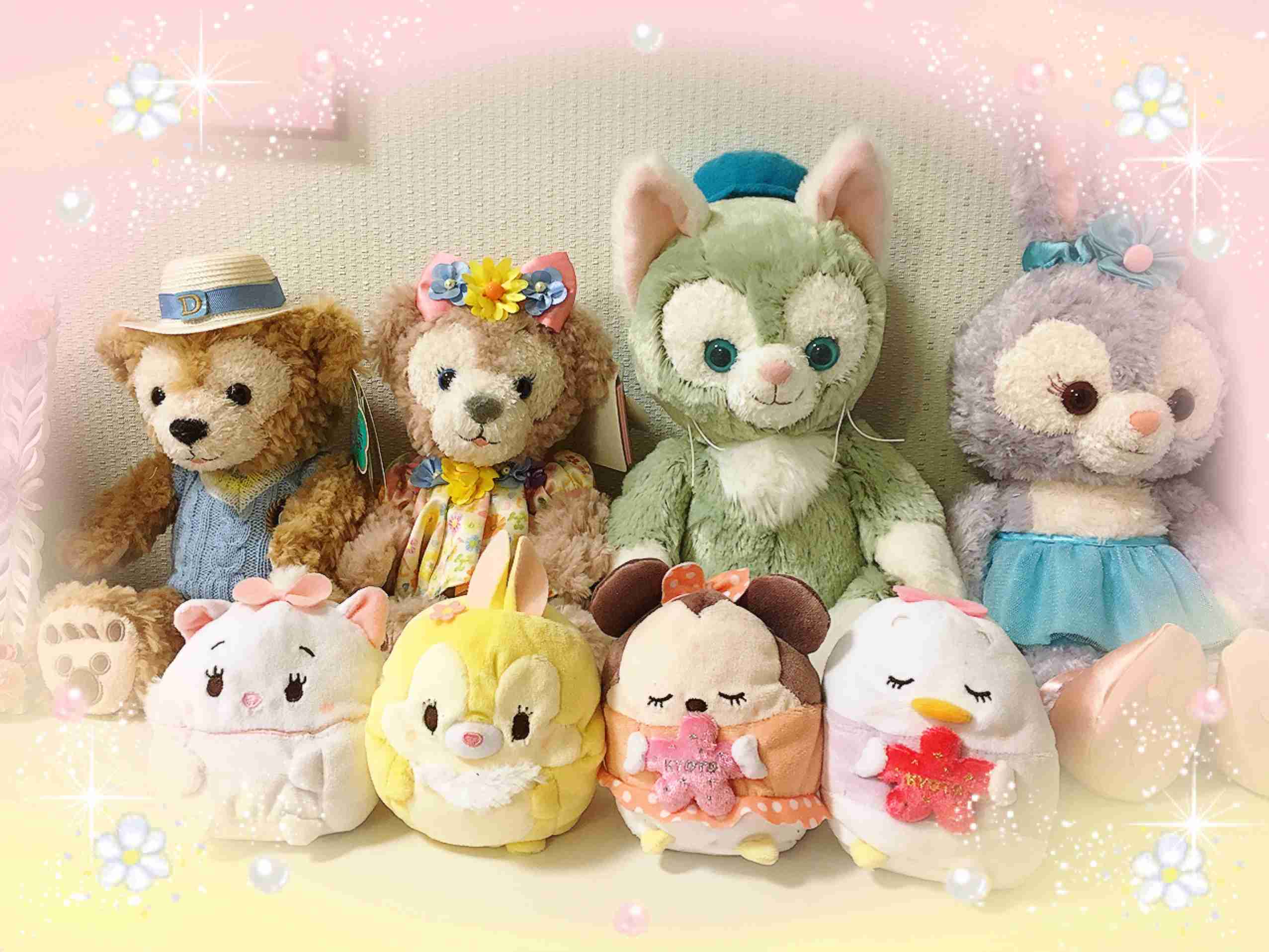 家にあるぬいぐるみの画像を貼るトピ