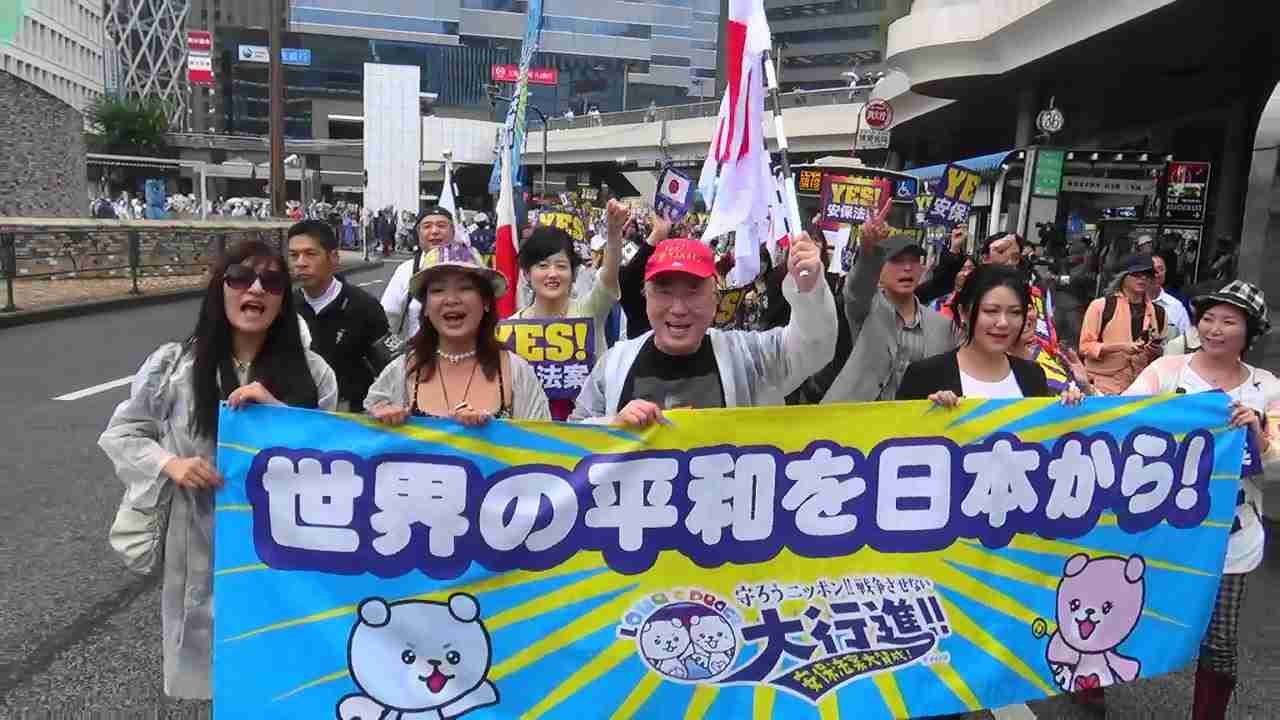 「偏向報道を許すな！」TBS本社前で500人が抗議デモ　我那覇真子さんも参加「テレビは真実伝えず国民をだましてる！」