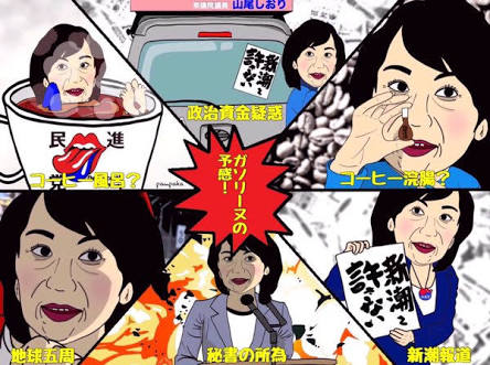 山尾志桜里 幹事長撤回の理由は「9歳下弁護士との禁断愛」