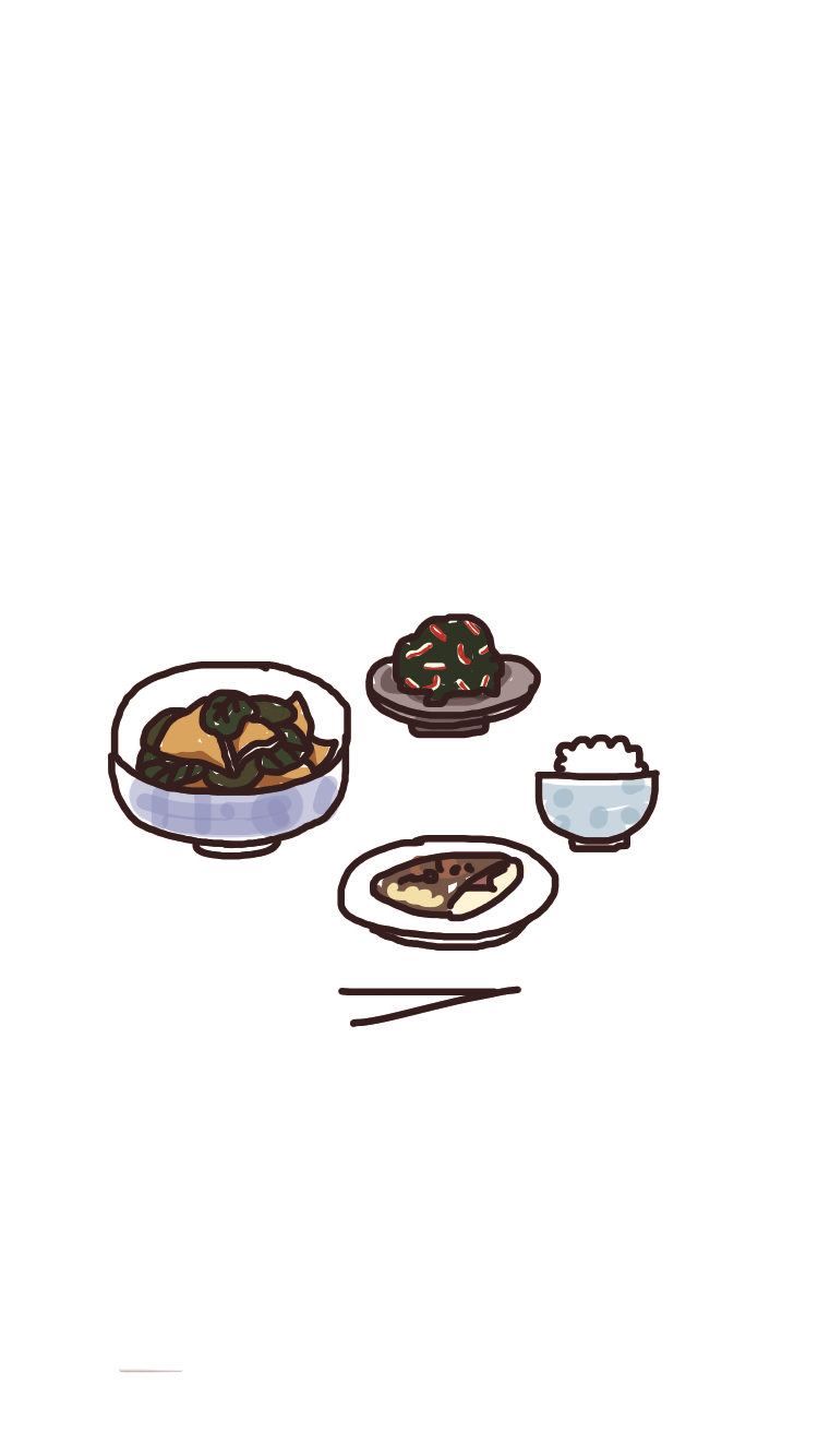 【お絵かき】食卓の定番メニュー教えて!