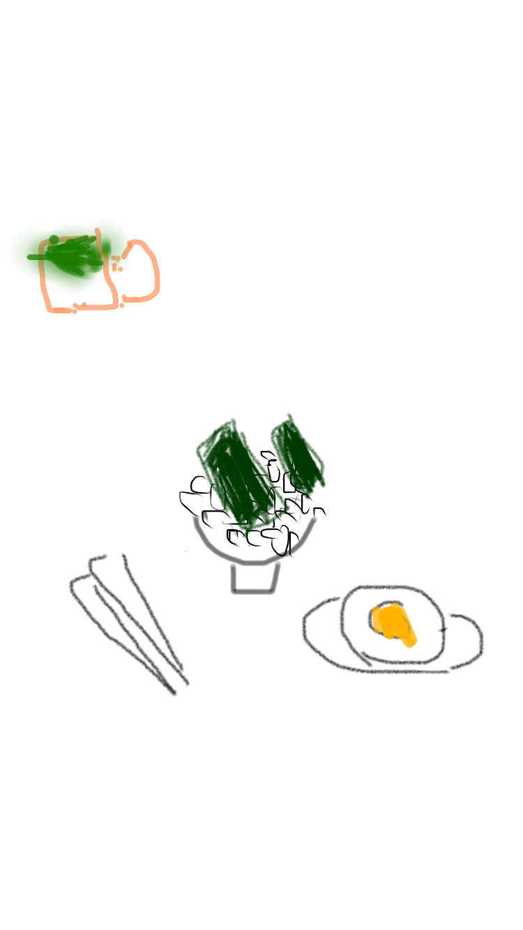 【お絵かき】食卓の定番メニュー教えて!