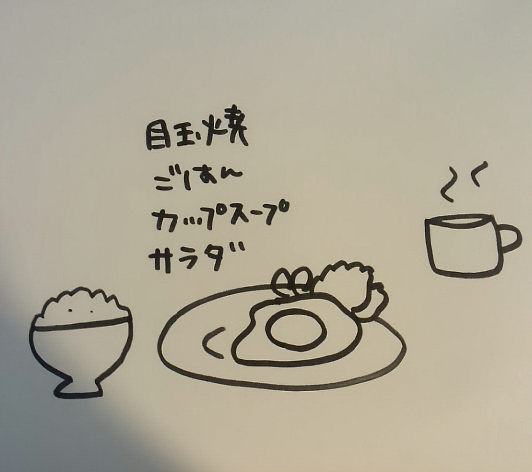 【お絵かき】食卓の定番メニュー教えて!