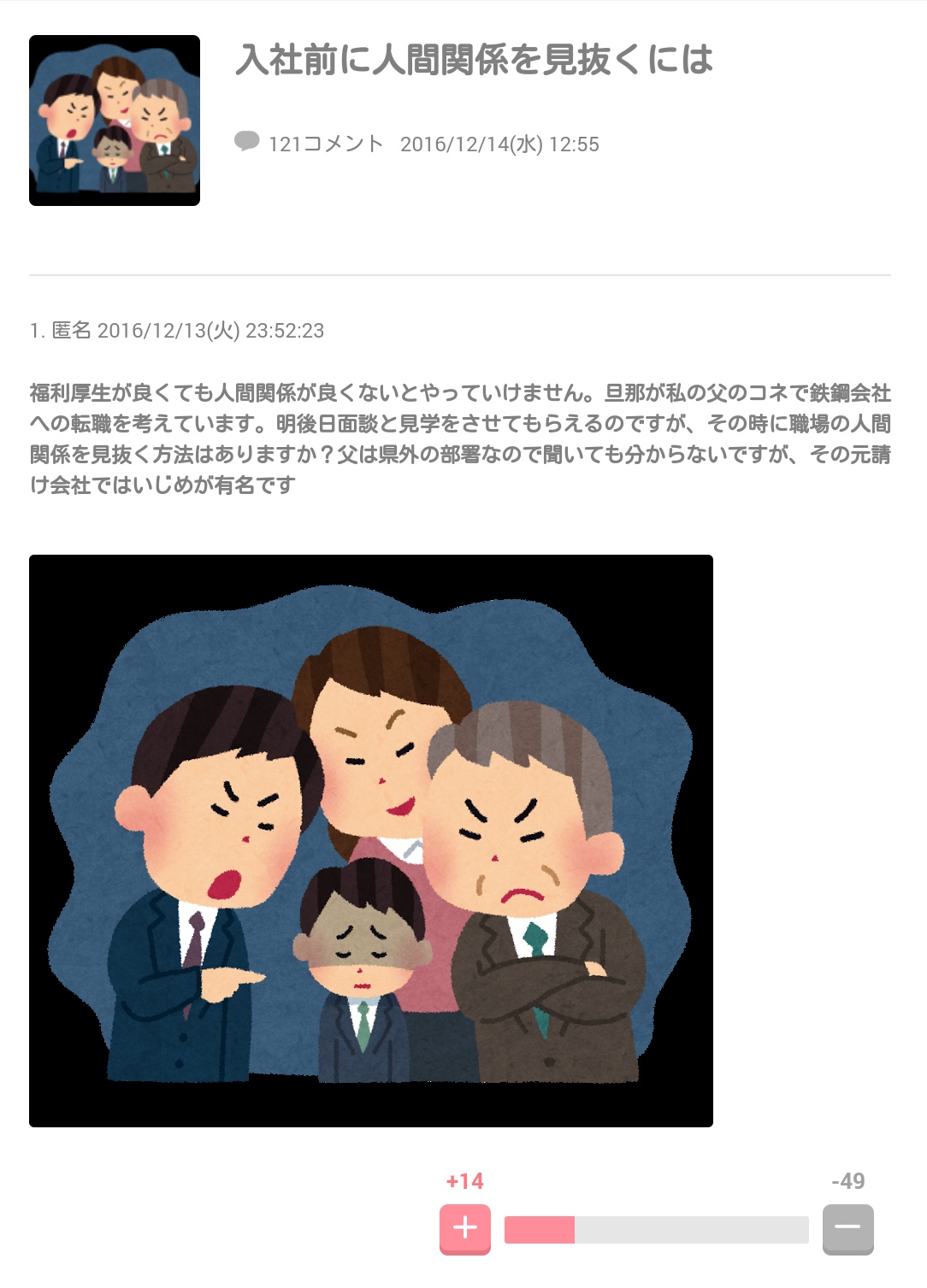 ガルちゃんで叩かれちゃった報告所