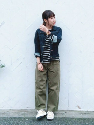 ボーダーの服をカッコよく着こなすには？