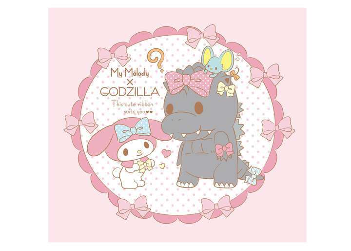ゴジラとサンリオキャラクターズが衝撃のコラボ決定！