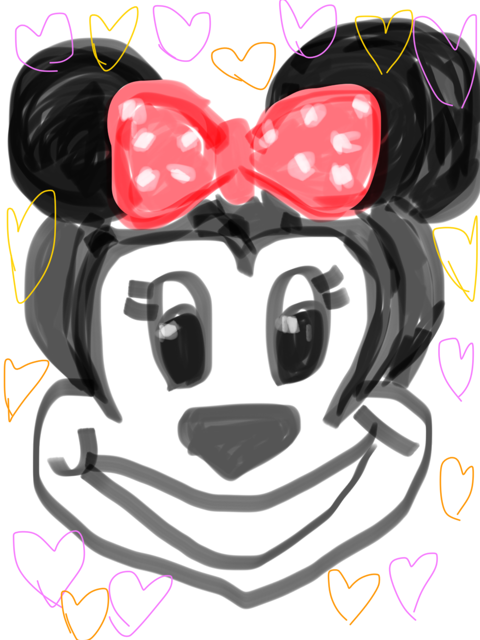 ディズニーキャラを描いてみよう!