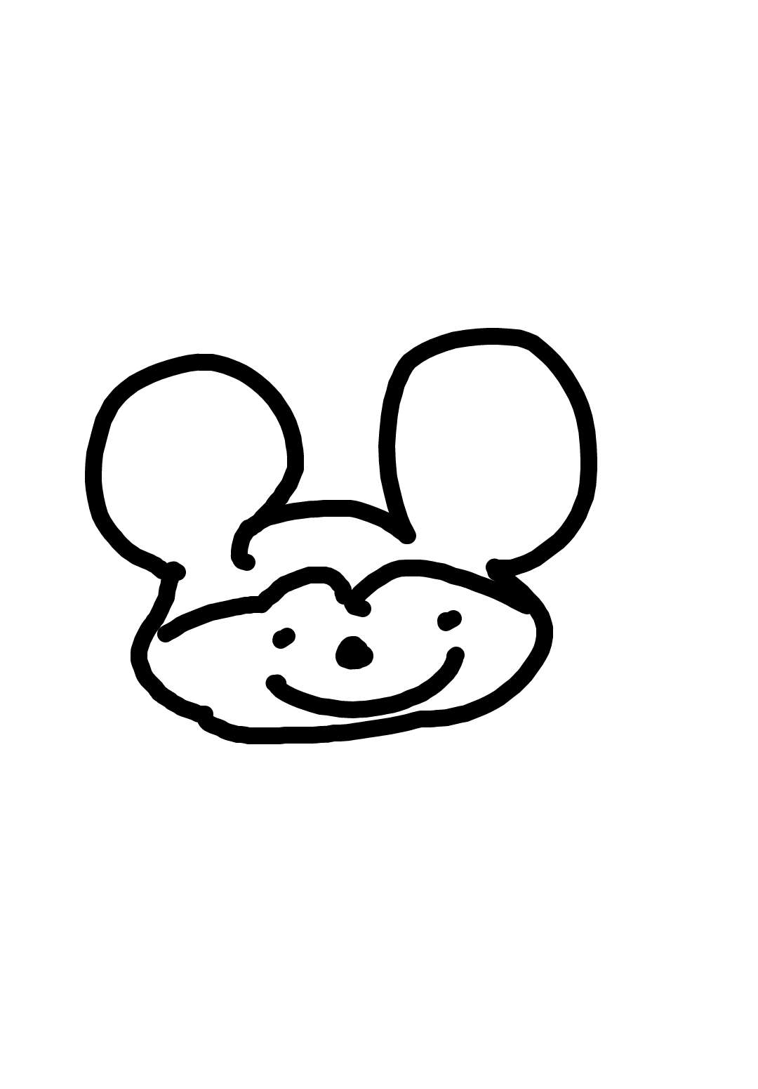 ディズニーキャラを描いてみよう!