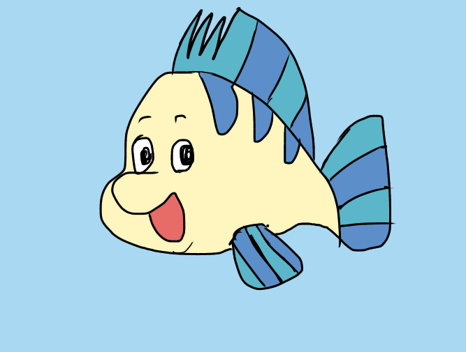 ディズニーキャラを描いてみよう!