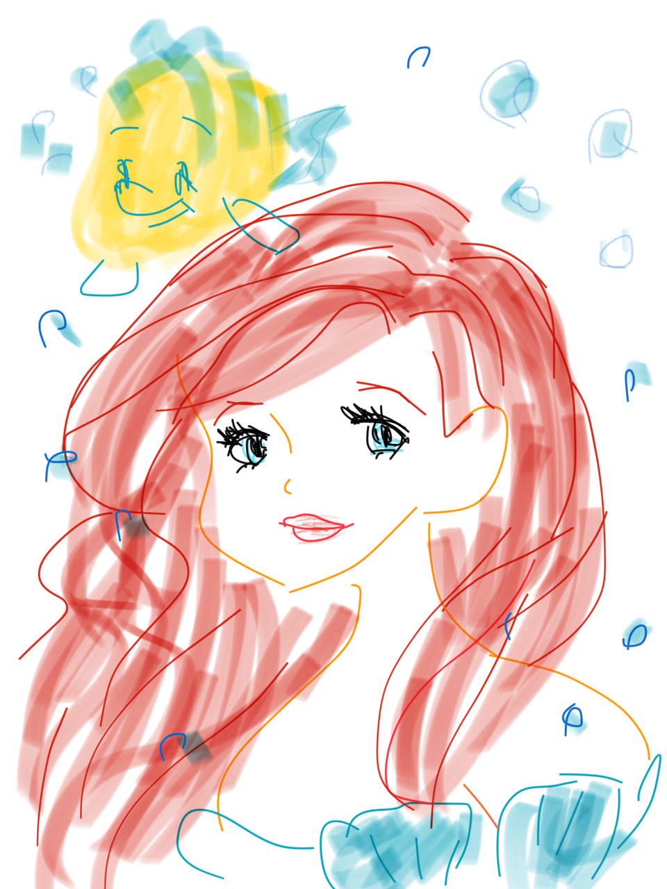 ディズニーキャラを描いてみよう!