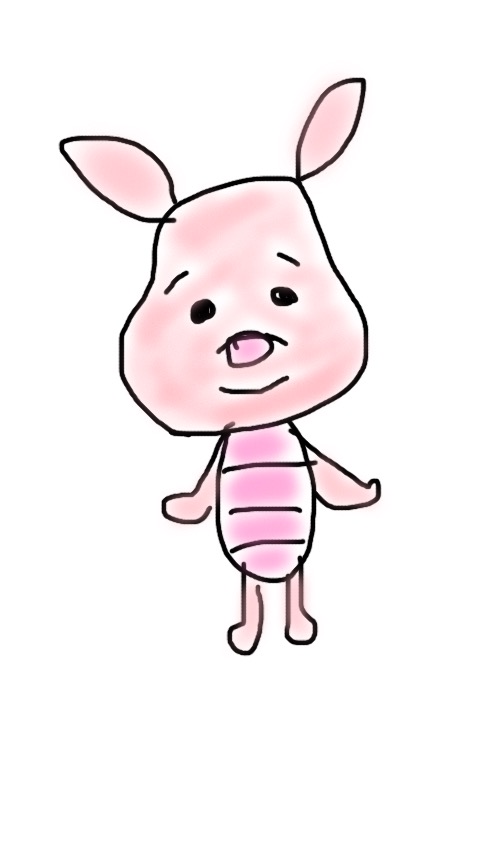 ディズニーキャラを描いてみよう!