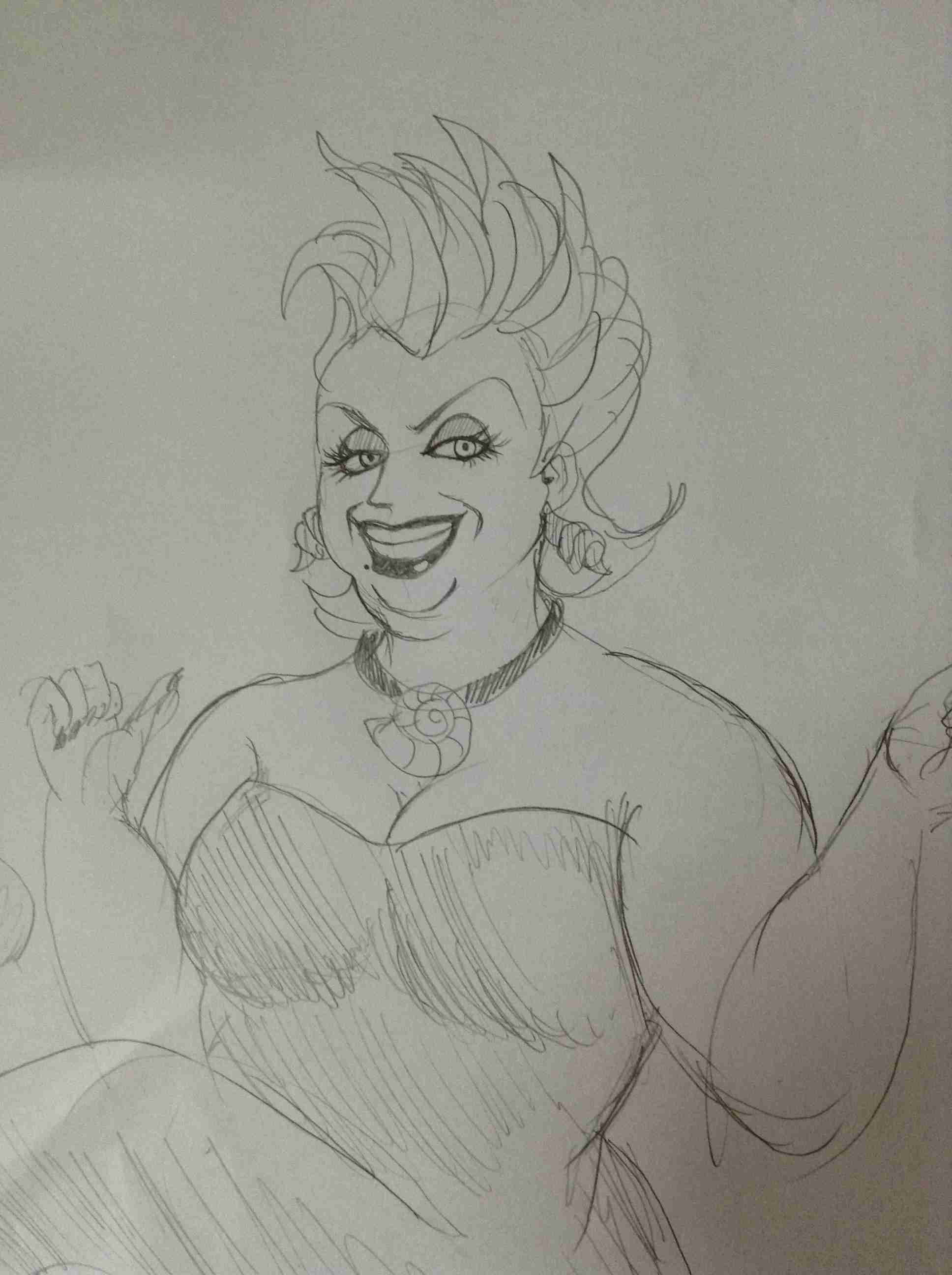 ディズニーキャラを描いてみよう!
