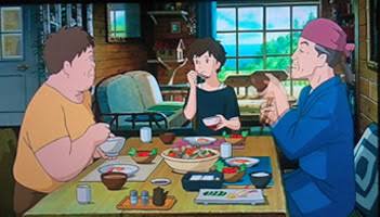 漫画やアニメに出てくる美味しそうな食べ物の画像を貼りましょう