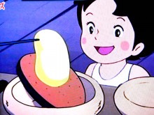 漫画やアニメに出てくる美味しそうな食べ物の画像を貼りましょう