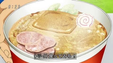 漫画やアニメに出てくる美味しそうな食べ物の画像を貼りましょう