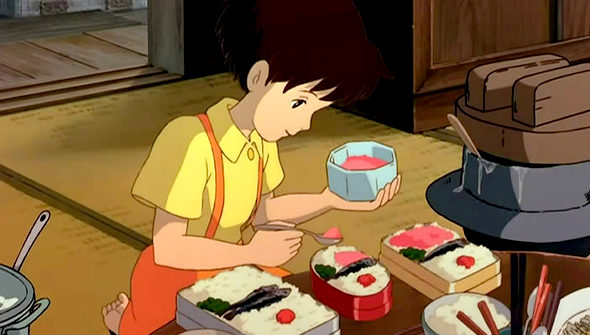 漫画やアニメに出てくる美味しそうな食べ物の画像を貼りましょう