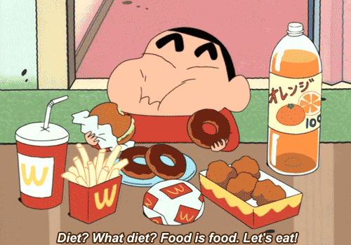 漫画やアニメに出てくる美味しそうな食べ物の画像を貼りましょう