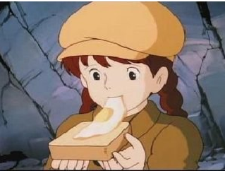 漫画やアニメに出てくる美味しそうな食べ物の画像を貼りましょう