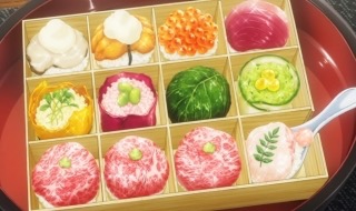 漫画やアニメに出てくる美味しそうな食べ物の画像を貼りましょう