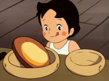 漫画やアニメに出てくる美味しそうな食べ物の画像を貼りましょう