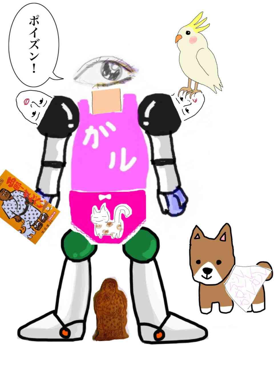 パーツを描いて職人さんに組み立ててもらうトピ